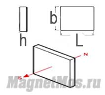 Чертеж магнит 15*8*1